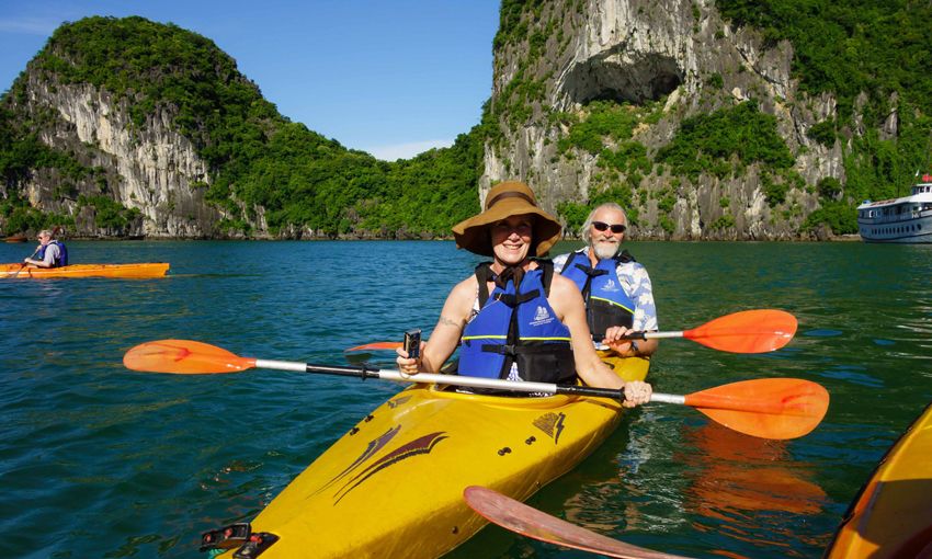 kayaking
