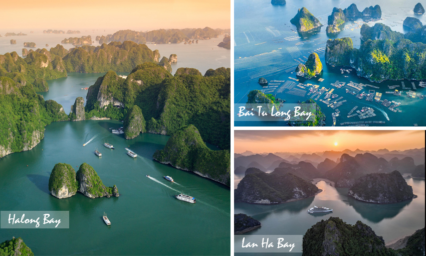 Overview Halong Bay