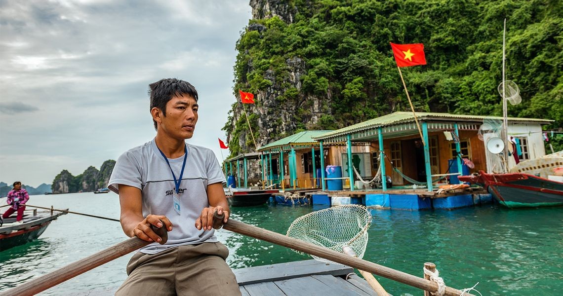 Cua Van Fishing Village