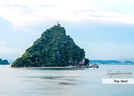 Visiting Thien Canh Son cave - Halong International Harbour - Hanoi (B, L)